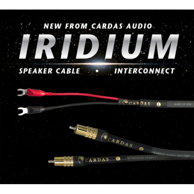 Cardas Iridium Interconnect 0,5m RCA